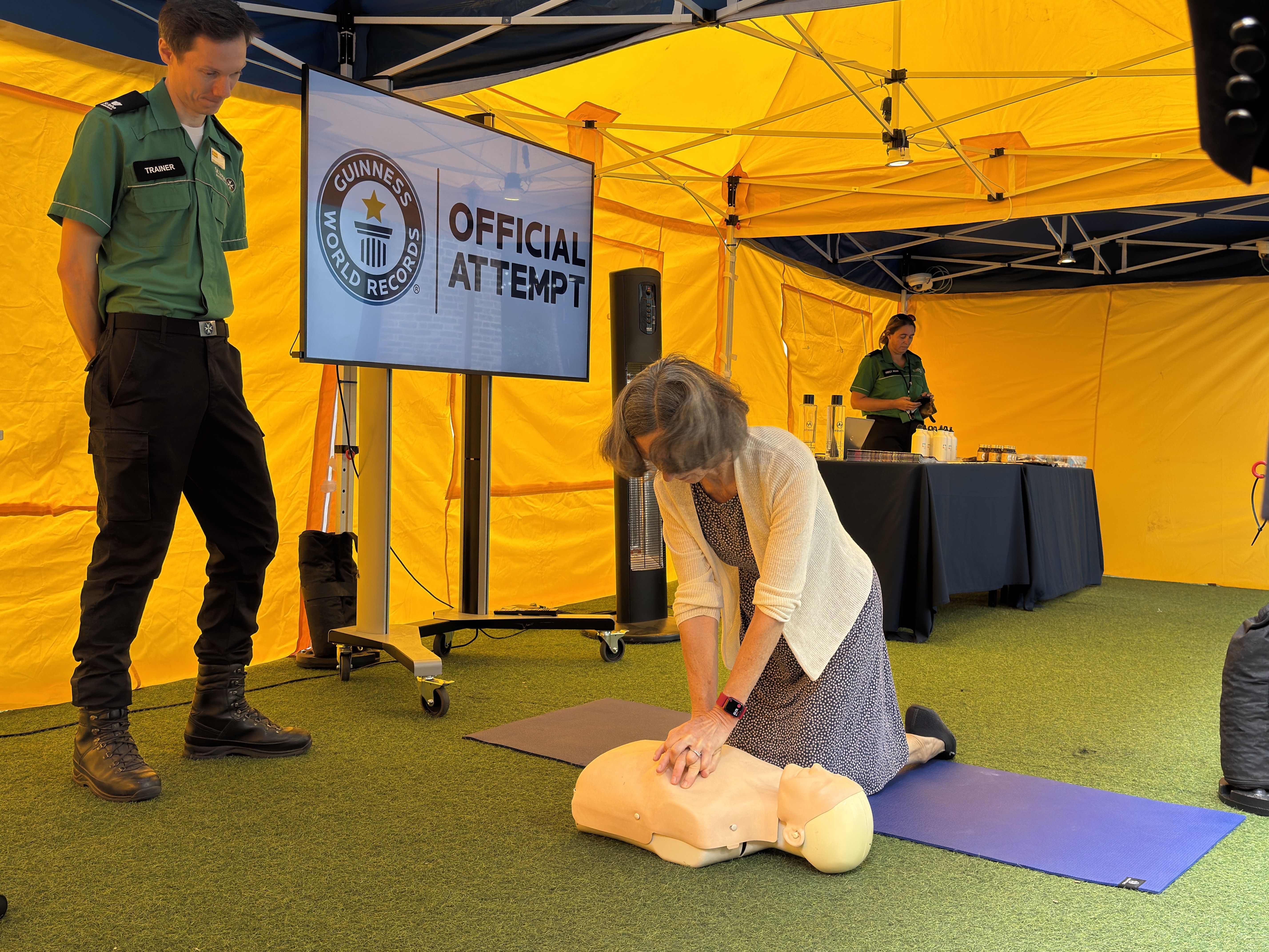Movie Night, Pizza & a World Record Attempt
